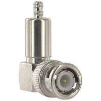 Amphenol RF Connector 50 Ohms Right Angle RG&frasl U 316 BNC Silver&frasl Gold Plug B