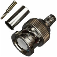 Amphenol RF Connector rf coaxial bnc str crimp plug captive cont for LMR200 cable 50 ohm