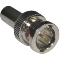 Amphenol RF Connector rf coaxial bnc str crimp plug captive cont rg59 62 cable 75 ohm