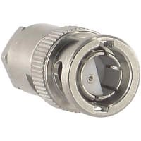 Amphenol RF Connector rf coaxial twin bnc str plug clamp/solder 1m&1f cont for rg108a cable