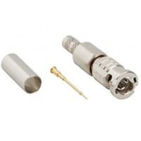 Amphenol RF RF Connector, HD-BNC, Straight, Crimp, Plug, , 4855P 75 Ohm 12G Optimized