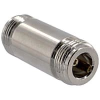 Amphenol RF Adapter In-Series Silver Plated Brass 707 V (RMS) (Max.) 50 Ohms