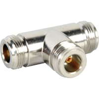 Amphenol RF Connector rf coaxial n in-series adapter tee jack-to-jack-to-jack 50 ohm