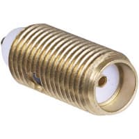 Amphenol RF Connector rf coaxial sma blkhd recept front or rear mount blunt post terminal