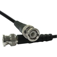 Amphenol RF Cable Assembly, RG-58, BNC Str. Plug/ Str. Plug, 6 In., 50 Ohms, BNC Series