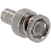 Amphenol RF Connector 50 Ohms Straight RG&frasl U 59 62 BNC Silver&frasl Gold Plug B