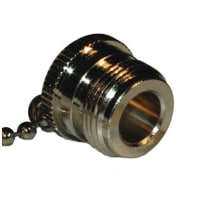 Amphenol RF Coaxial/RF Cap-w/Chain N Protective Female Brass forMaleConnector Straight