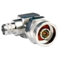 Amphenol RF Conn RF N-Type:Rt.Angle CablePlug 50Ohm LMR-400 Crimp