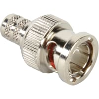 Amphenol RF Connector rf coaxial bnc str crimp plug captive cont for belden 1694a 75 ohm