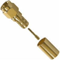 Amphenol RF Connector RF SMA Straight Crimp Plug for RG-8X LMR-240 50 Ohm Reverse Polarize