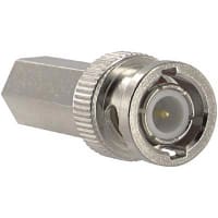 Amphenol RF Connector 50 Ohms Straight RG&frasl U 59 59A 62 62A BNC Silver&frasl Gol