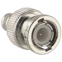 Amphenol RF Connector 50 Ohms Straight RG&frasl U Belden 8281 BNC Silver&frasl Gold Pl