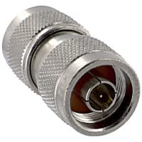 Amphenol RF Adapter In-Series Silver Plated Brass 707 V (RMS) (Max.) 50 Ohms