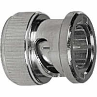 Amphenol RF Coaxial/RF Cap-NoChain BNC Shorting Male Nickel forJacksandRecep Straight 75Ohms