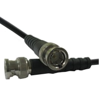 Amphenol RF BNC Straight Plug to BNC Straight Plug on RG-59 cable, 0.25 Meters