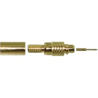 Amphenol RF Connector rf coaxial mmcx str crimp plug for rg174 316 LMR100 cable 50 ohm