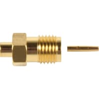 Amphenol RF Connector rf coaxial sma straight jack direct solder for 0.085 semi-rigid cable