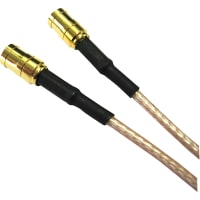 Amphenol RF SMB Straight Plug to SMB Straight Plug on RG-316 cable, 1.00 Meters