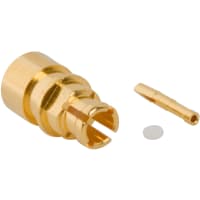 Amphenol RF RF Connector SMPM Straight Plug for 0.047" Semi-Rigid Cable Female Contact 50