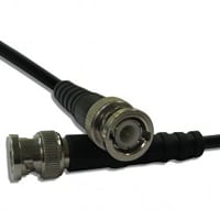 Amphenol RF BNC Straight Plug to BNC Straight Plug on RG-58 cable, 18 inches