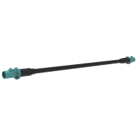 Amphenol RF RF Cable Assembly, Fakra Plug to Fakra Plug, RG-174, 12 In, 50 Ohm, FAKRA Series