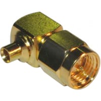 Amphenol RF Connector rf coaxial sma rt angle solder plug for 0.085 semi-rigid cable 50 ohm