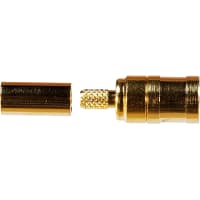 Amphenol RF Connector rf coaxial smb straight crimpplug for rg316 double braid cable 50 ohm