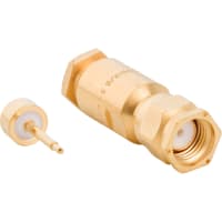 Amphenol RF connector, rf coaxial, sma str clamp plug, solder, for rg174, 316 cable, milspec