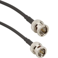 Amphenol RF BNC Straight Plug to BNC Straight Plug on Belden 179DT cable, 48 inches