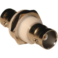 Amphenol RF Connector rf coaxial bnc in-series adapter bulkhead jack to jack isolated 75 ohm