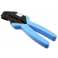 Amphenol RF Crimp Tool, Manual/Ratcheted, 0.178/0.187 Hex, 0.042 Square, for BNC 3-Pc Conn.