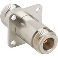 Amphenol RF Adapter N Jack to N Jack 4-Hole Flange 50 Ohms