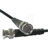 Amphenol RF BNC Straight Plug to BNC Straight Plug on RG-59 cable, 600 inches