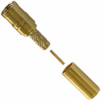 Amphenol RF connector, rf coaxial, smb straight crimp plug, mini 75 ohm, at&t 735a, b735a