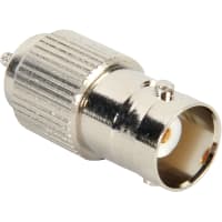 Amphenol RF connector, rf coaxial, bnc straight crimp jack, for rg178, 196 cable, 50 ohm