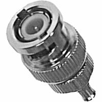 Amphenol RF connector, rf coaxial, between series adapter, bnc plug to mcx plug