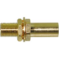 Amphenol RF connector, rf coaxial, mcx in-series adapter, bulkhead, jack-to-jack