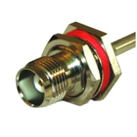 Amphenol RF Connector; RF; TNC Straight Solder Jack for .141 Semi-Rigid 50 Ohm Bulkhead