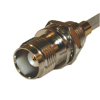 Amphenol RF Connector; RF; TNC Straight Solder Jack for .141 Semi-Rigid 50 Ohm Bulkhead