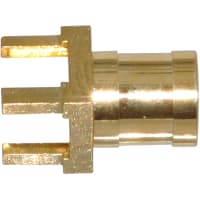 Amphenol RF Connector; RF; SMB Straight PCB Plug Through Hole 50 Ohm