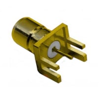 Amphenol RF Connector; RF; SMB End Launch Jack for 0.062 inch PCB 50 Ohm