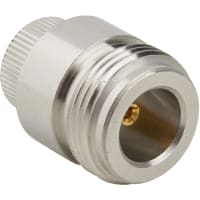 Amphenol RF RF Connector, N Type Straight Jack Round Post 50 Ohm Press-Fit