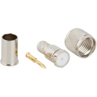 Amphenol RF Connector, RF, UHF, Plug, Male Pin, Free Hanging (In-Line), UHF Series