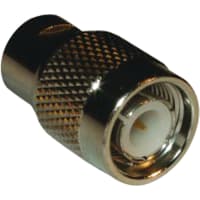 Amphenol RF connector, rf coaxial, between series adapter, fme plug to tnc plug, 50 ohm