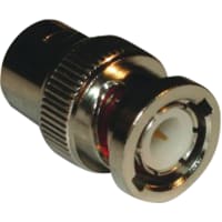 Amphenol RF connector, rf coaxial, between series adapter, bnc plug to fme plug, 50 ohm