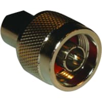 Amphenol RF connector, rf coaxial, between series adapter, fme plug to n plug, 50 ohm