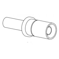 Amphenol RF D-Sub Straight Crimp Plug for RG-316 50 Ohm