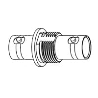 Amphenol RF Adapter BNC Jack to BNC Jack Bulkhead 75 ohm