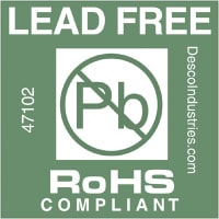 Protektive Pak LeadFree RoHS Compliant Label