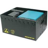 Protektive Pak PLASTEK STORAGE CONTAINER, 18-5/8 x 15 x 5-7/8 IN, 473 X 381 X 149 MM